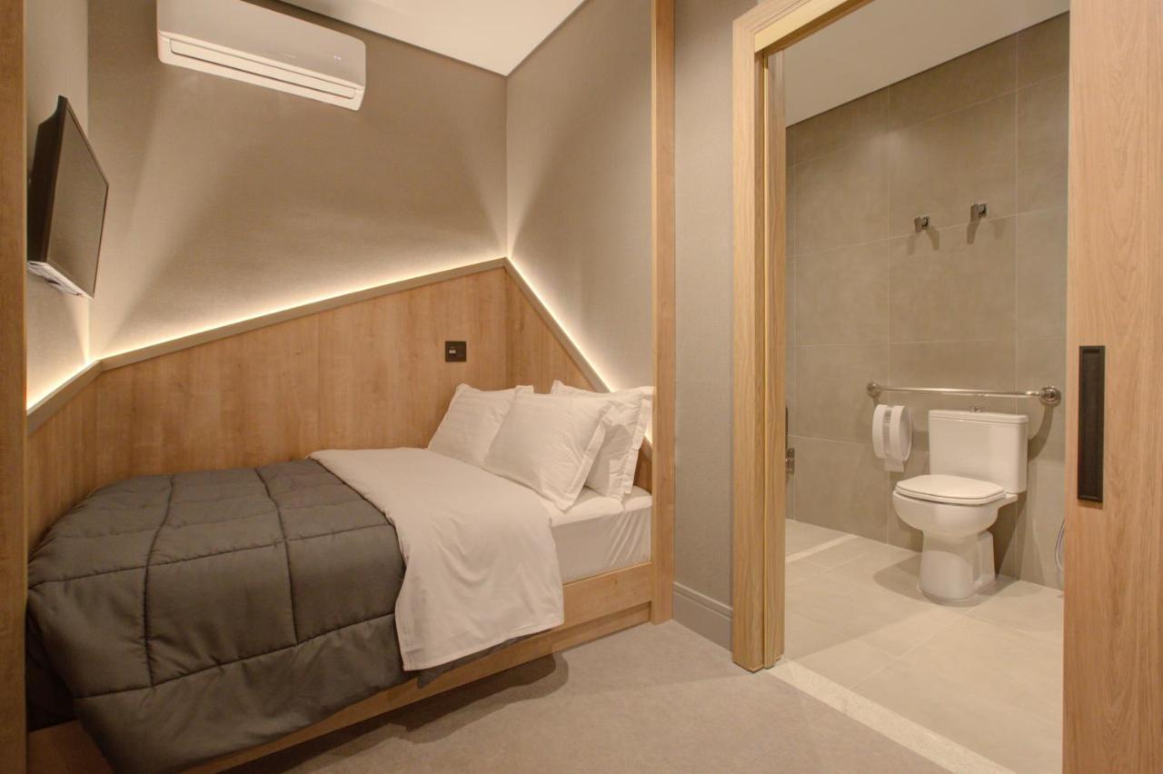 Fast Sleep Suites By Slaviero Hoteis - Hotel Dentro Do Aeroporto De Guarulhos - Terminal 2 - Desembarque Oeste 외부 사진